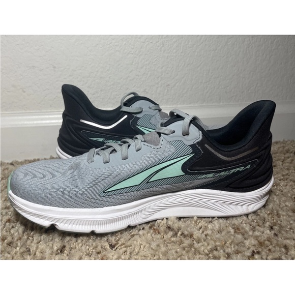 Altra Womens (Size 8) Torin 6 Running Walking Shoes Sneakers Gray Blue - Picture 2 of 11